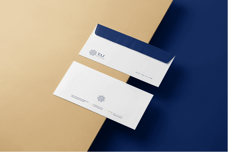 Taj Business Card Mockup