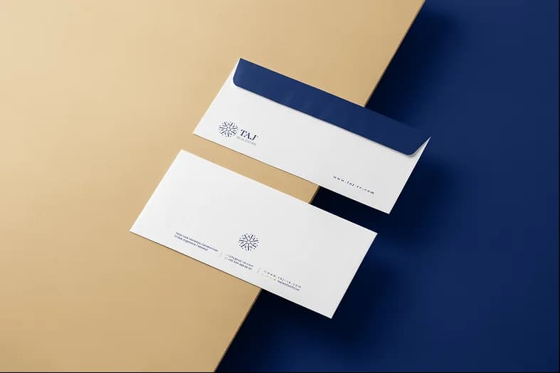Taj Business Card Mockup